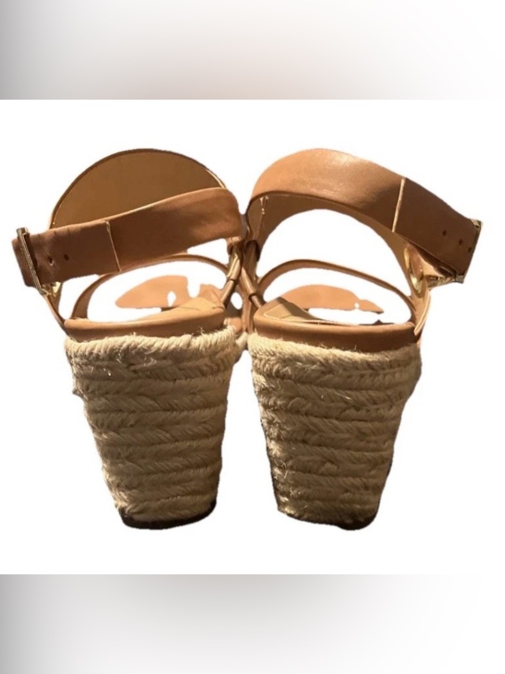 Vionic Tulum Espadrille Leather Wedge Boho Chic Coastal Grandma Resortwear 10 - Picture 4 of 8